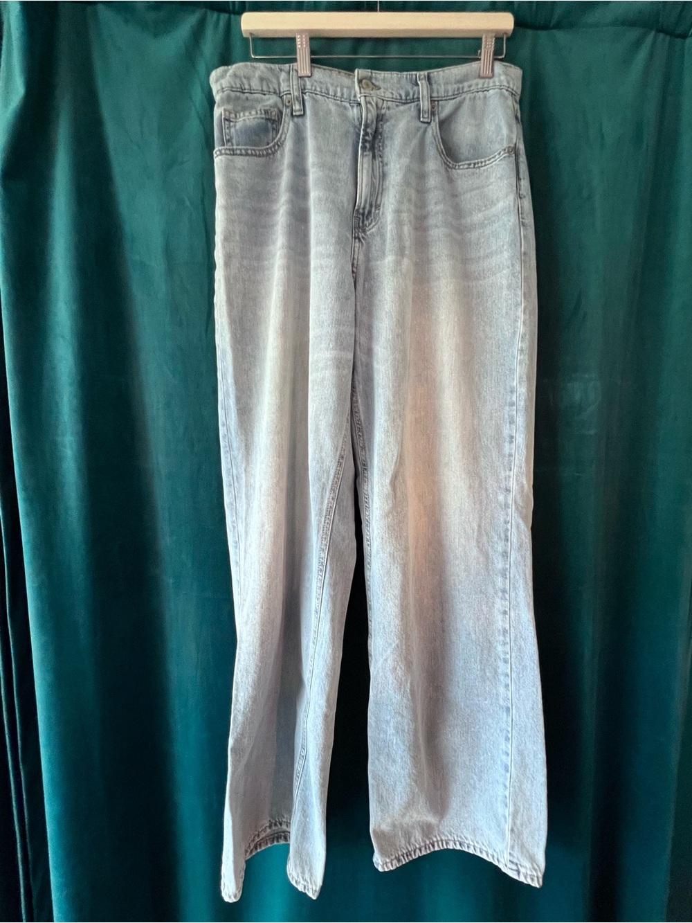 Lucky Brand Light Blue Wide Leg Jeans